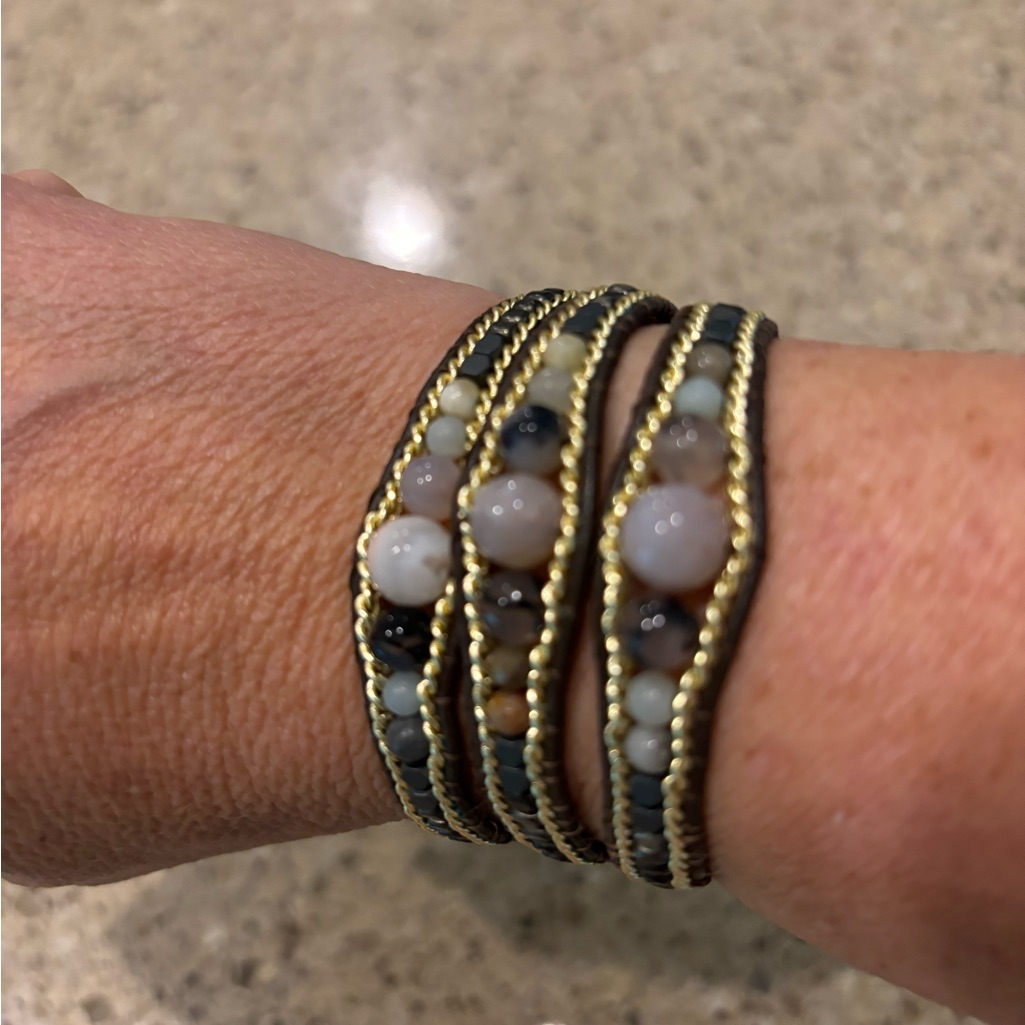Nakamol 3 Layer Wrap Bracelet 19$